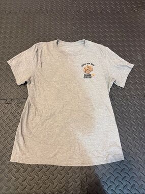 Dunk Em Low Stack 'Em High Gray Graphic Men's Tee